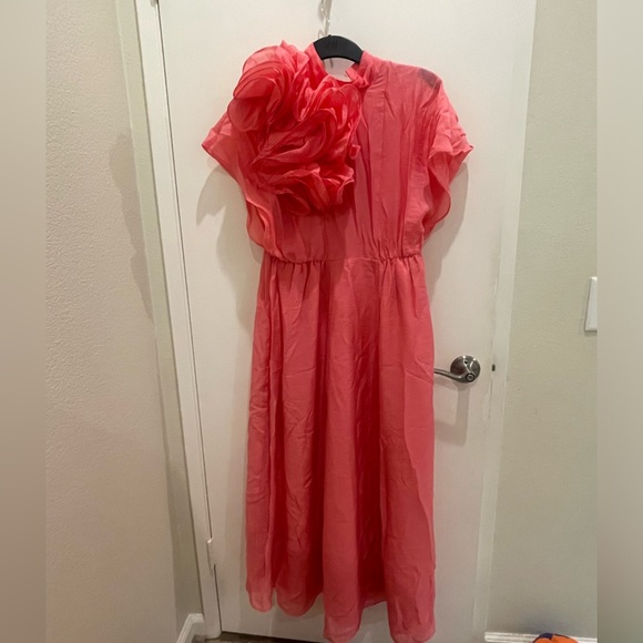 H&M Ramadan Exclusive Collection Appliquéd Maxi Dress
 Pink New - Picture 8 of 10